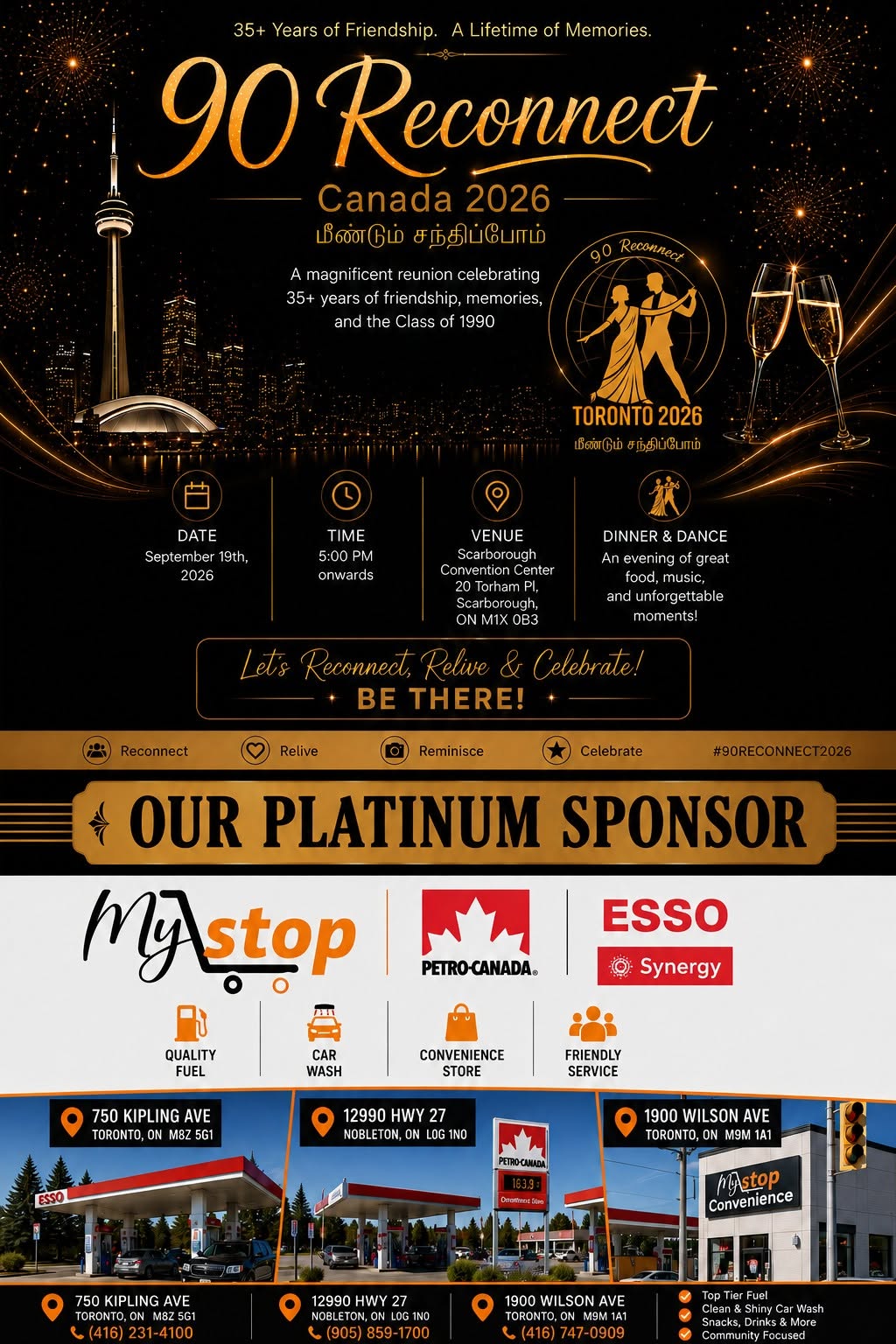 MyStop โ Petro-Canada & Esso โ Platinum Sponsors