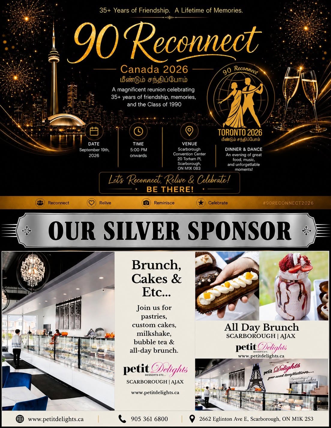 Petit Delights โ Desserts Etc. โ Silver Sponsors