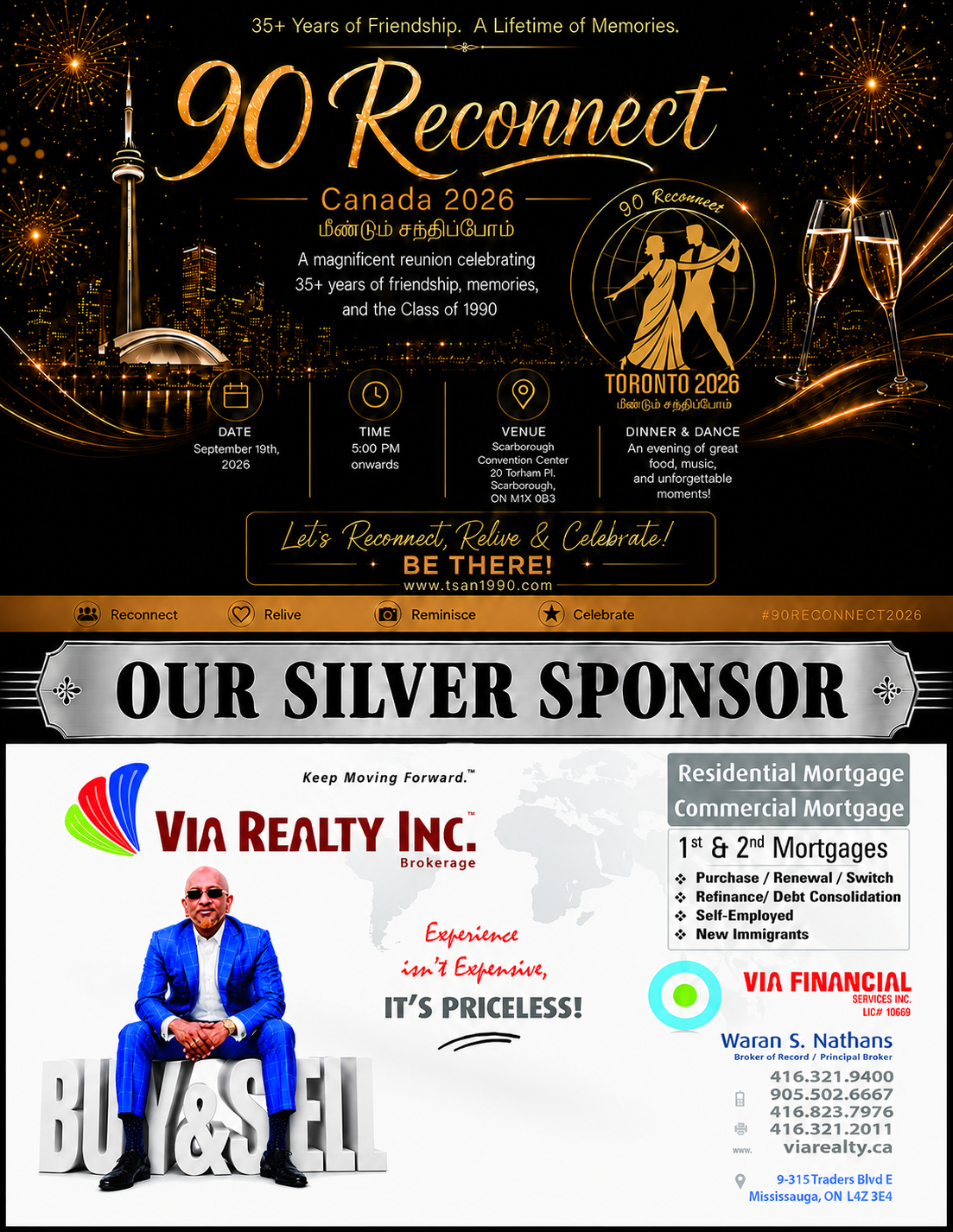 Via Realty Inc. Brokerage โ Silver Sponsors