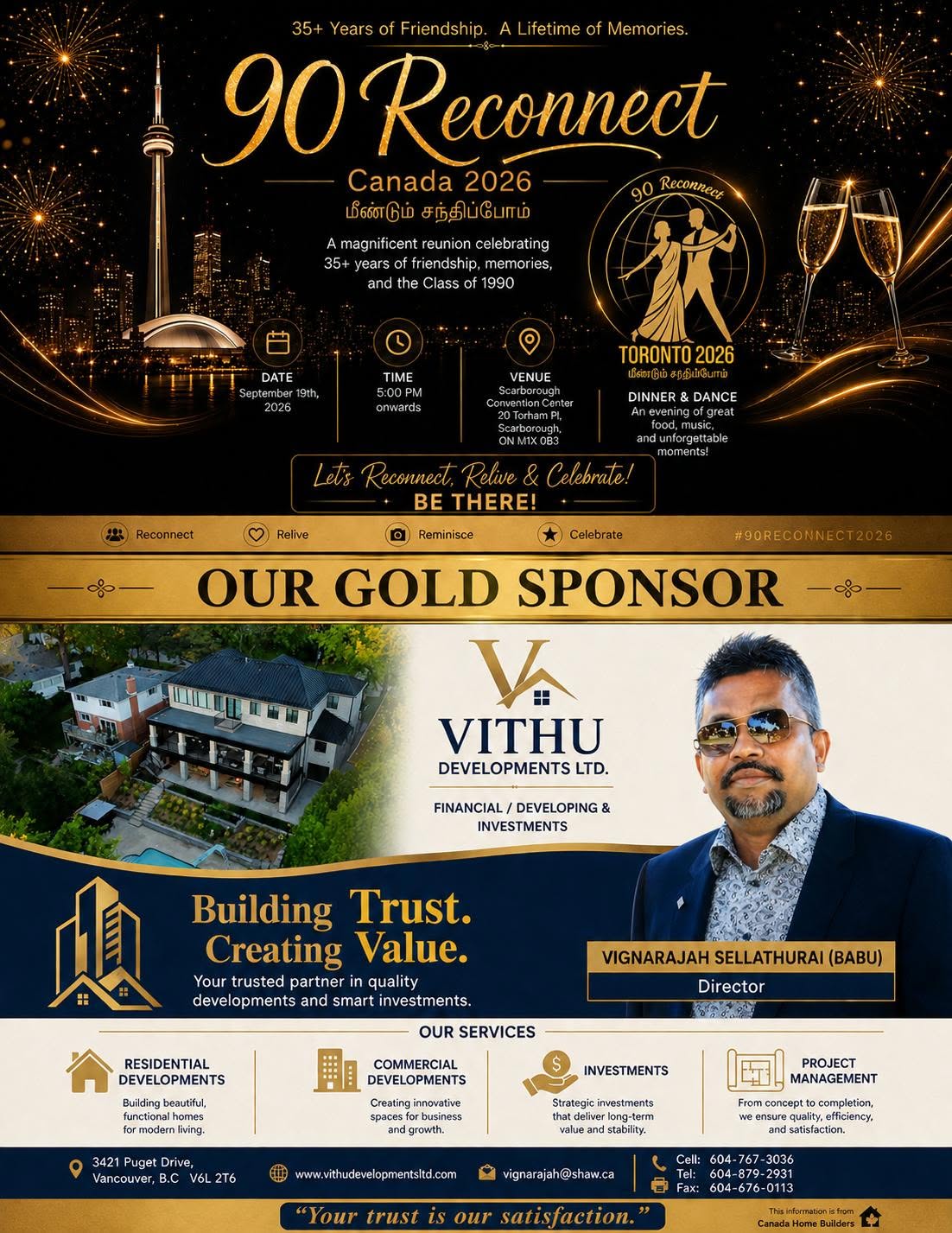 Vithu Developments Ltd. โ Gold Sponsor